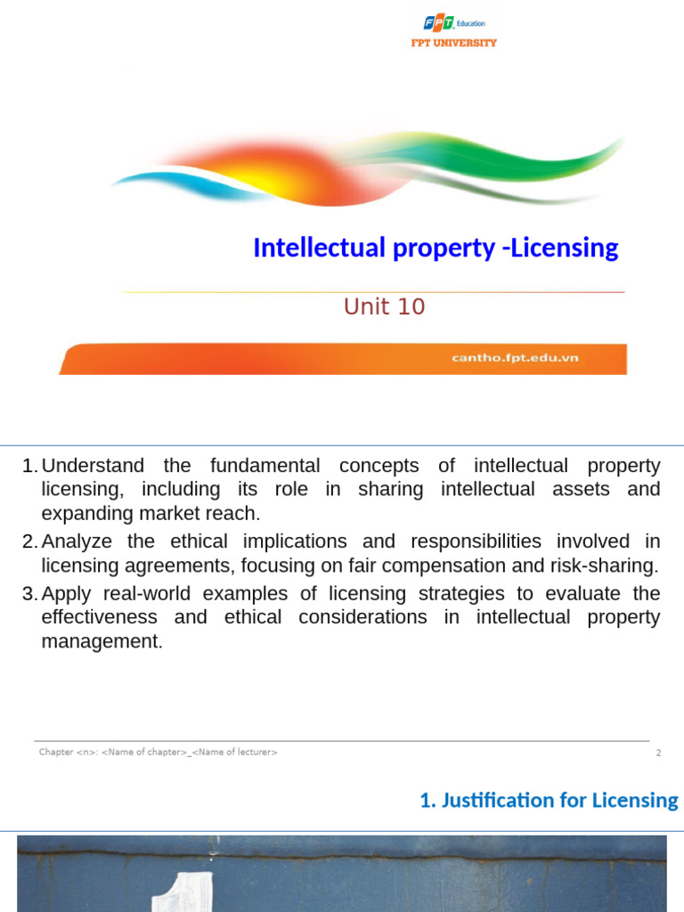 Intellectual Property Licensing Guide | PDF | License | Royalty Payment