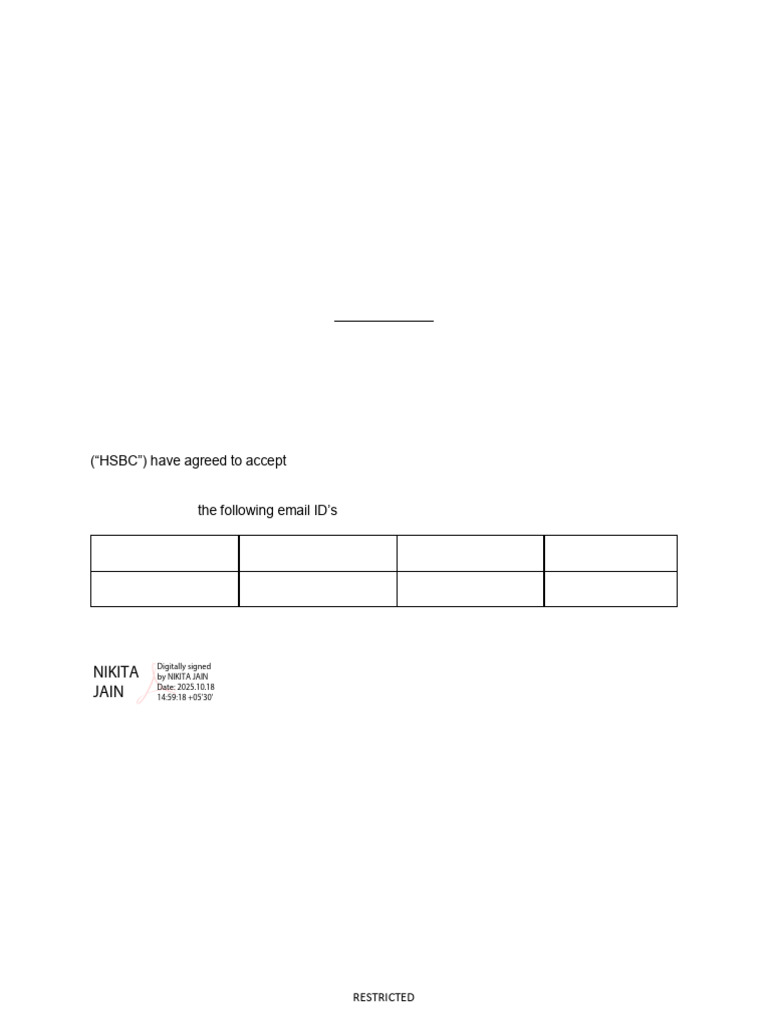 Declaration Format | PDF