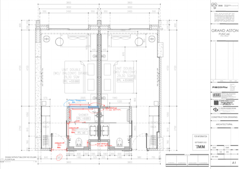 Idh06001 Plan Sections - Forcon-Idunit Difabel | PDF