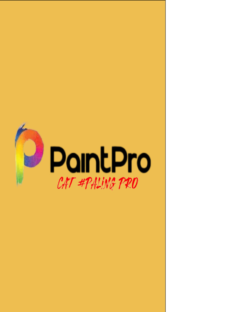 PaintPro Revisi Fix | PDF