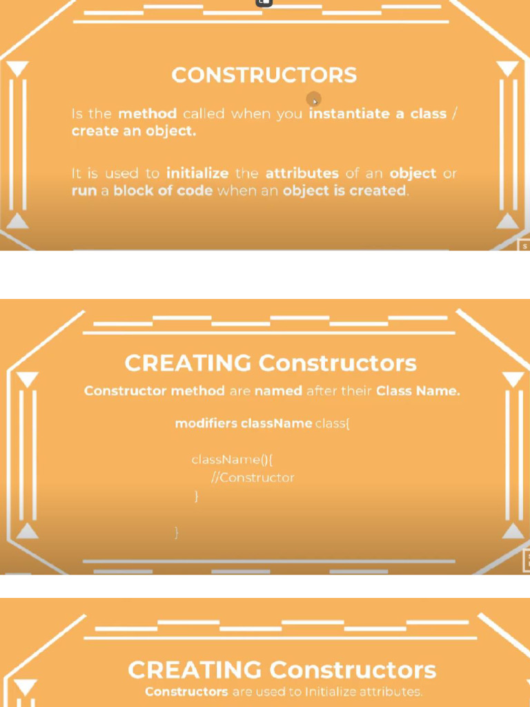 2 Parameterized and Overloading Constructors | PDF
