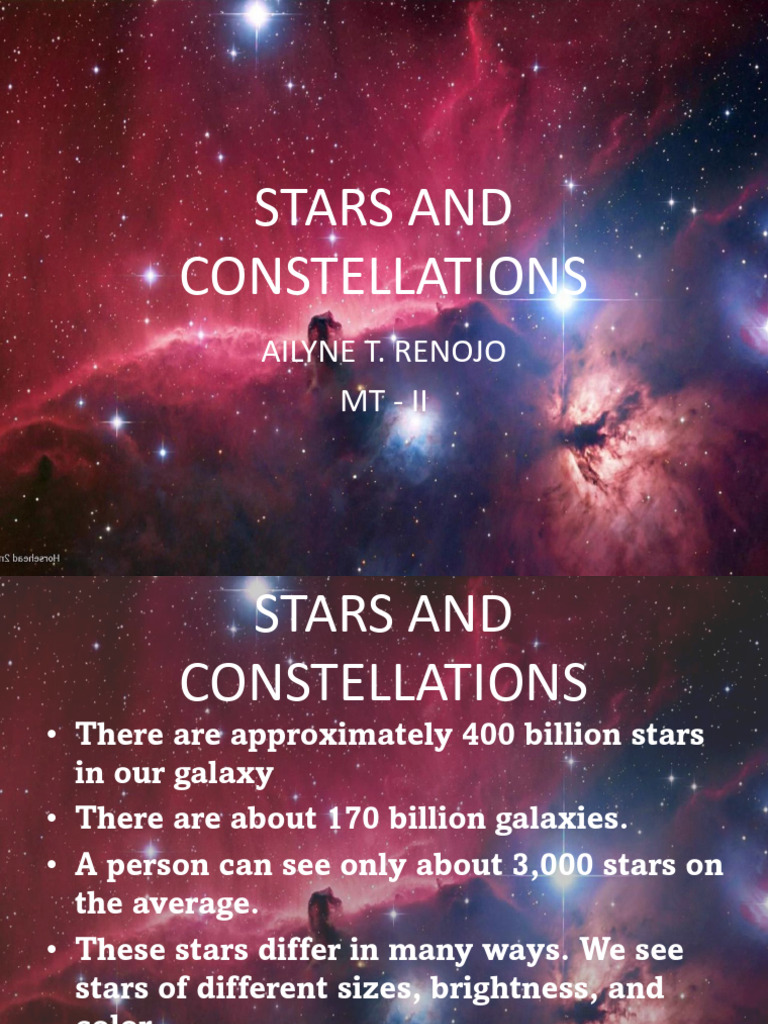 Understanding Stars and Constellations | PDF | Stars | Constellation