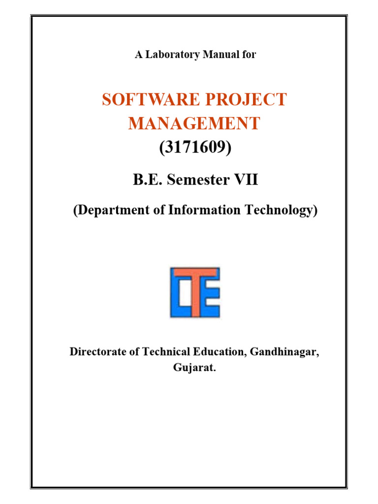 Software Project Management Lab Manual | PDF | Project Management ...