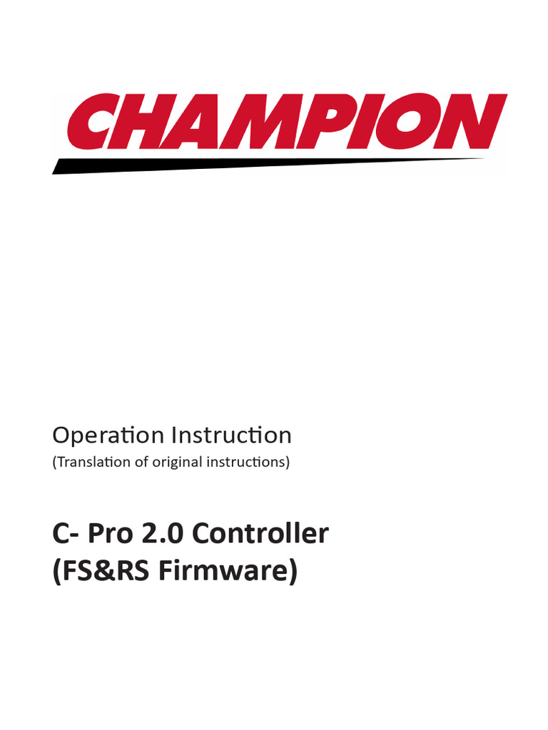 Fault Codes for C- Pro 2.0 Controller | PDF | Parameter (Computer ...