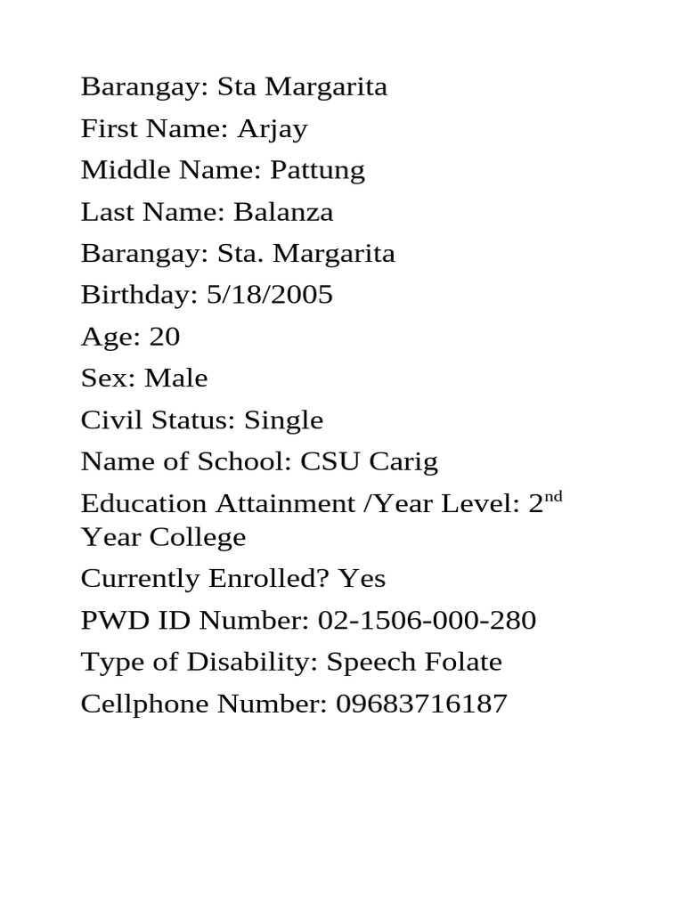 Barangay | PDF