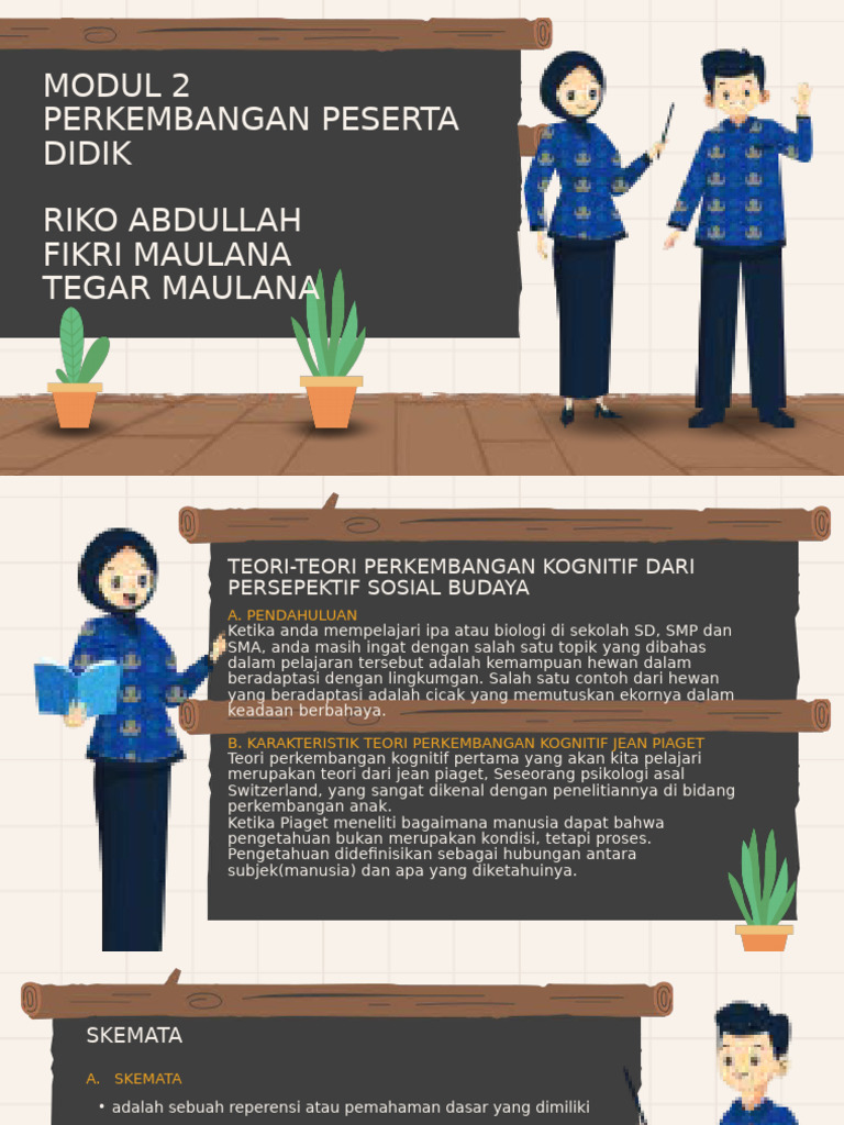 Presentasi Perkembangan Peserta Didik_Kelompok 2 Modul 2 | PDF