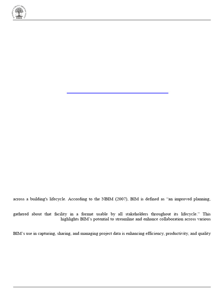 BIM Adoption in Malaysian Facilities Management | PDF | Building ...