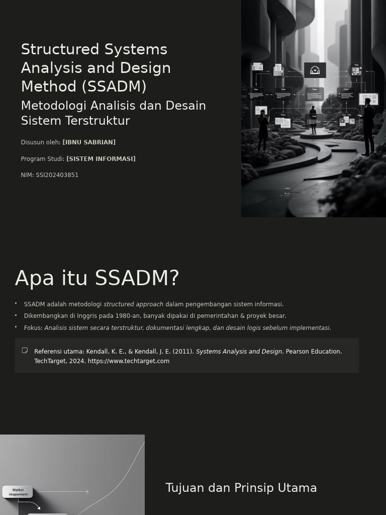 Metodologi SSADM dalam Desain Sistem | PDF