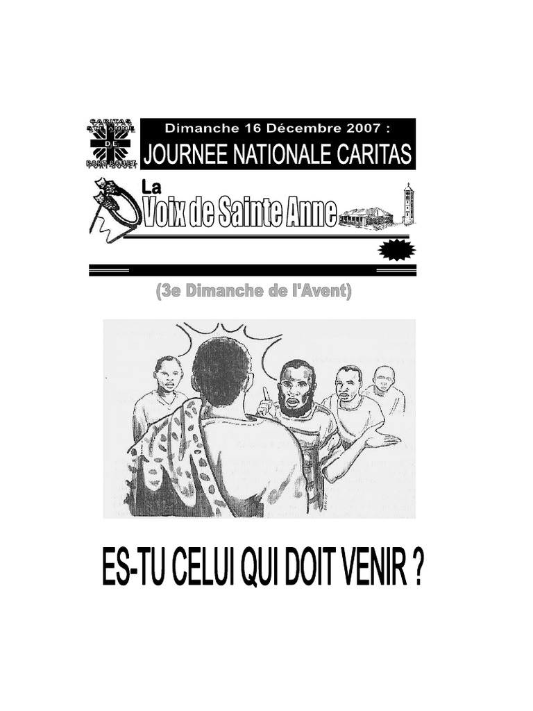 Bulletin de la Paroisse Sainte Anne N°207 | PDF | Marie, mère de Jésus