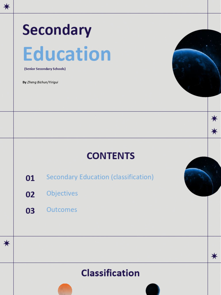 Overview of Secondary Education in China | PDF | Vocational Education ...