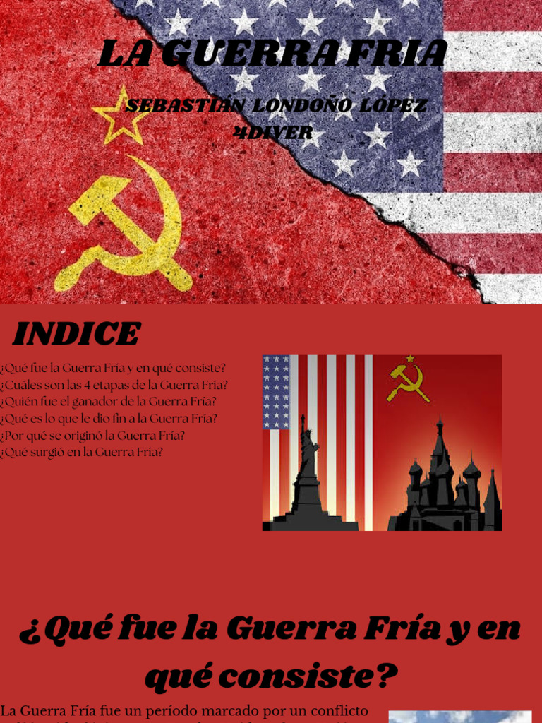 La Guerra Fria - 20240603 - 093709 - 0000 | PDF