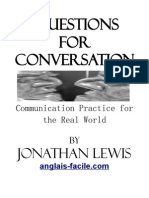 Questions For Conversation Jonathan Lewis