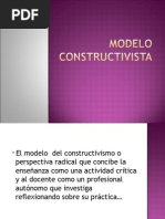 Modelo Constructivista