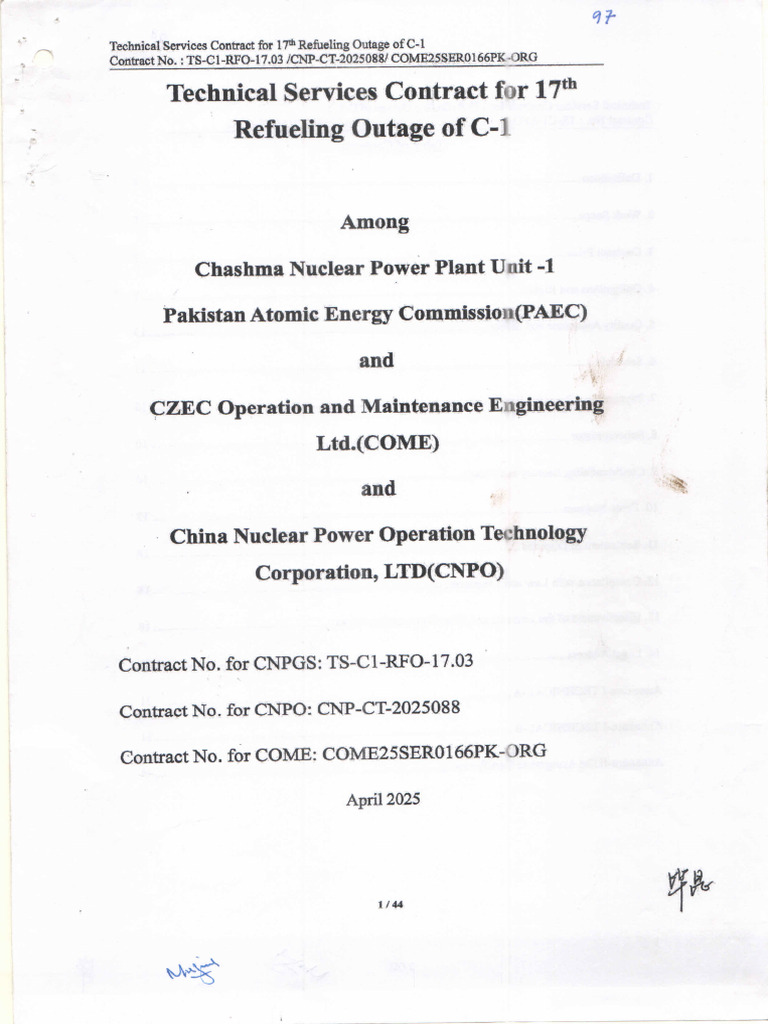 Signed Copy of RPV Contract | PDF