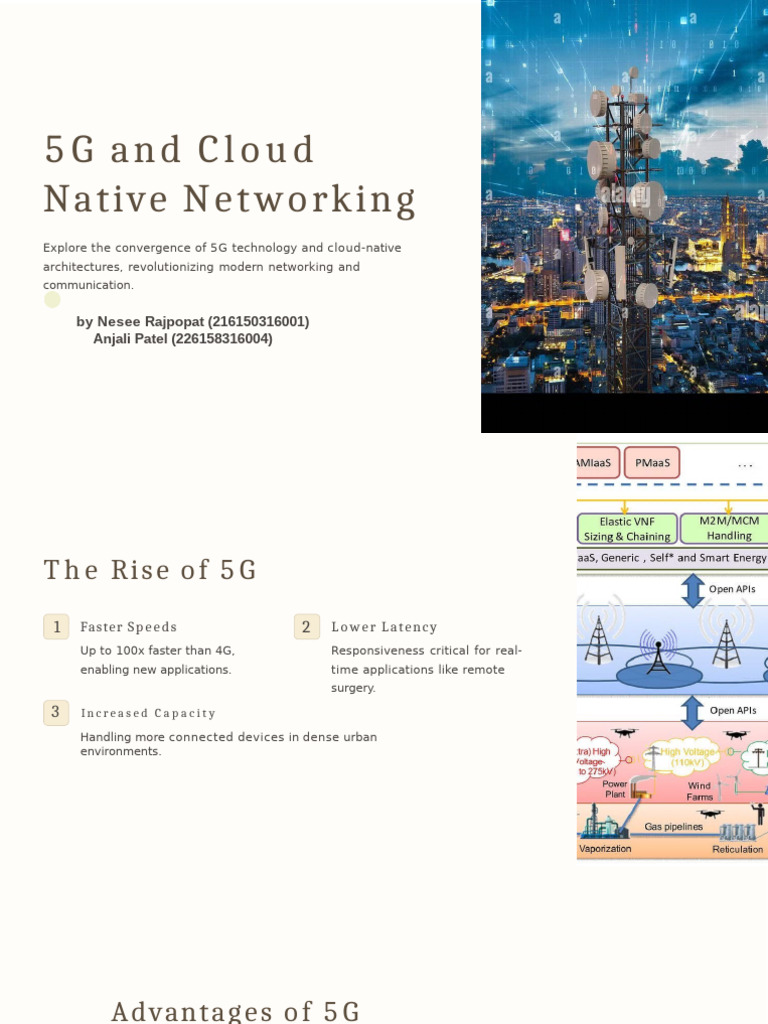 5G and Cloud Native Networking | PDF | Computer Network | Scalability