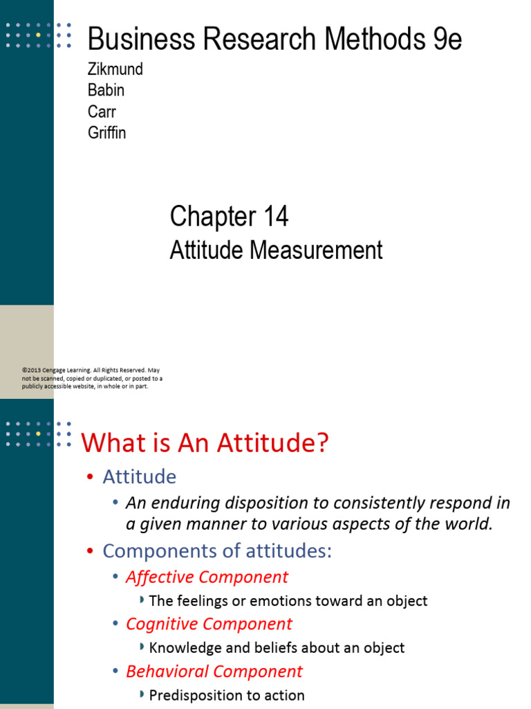 Attitude Measurement Techniques Explained | PDF | Attitude (Psychology ...