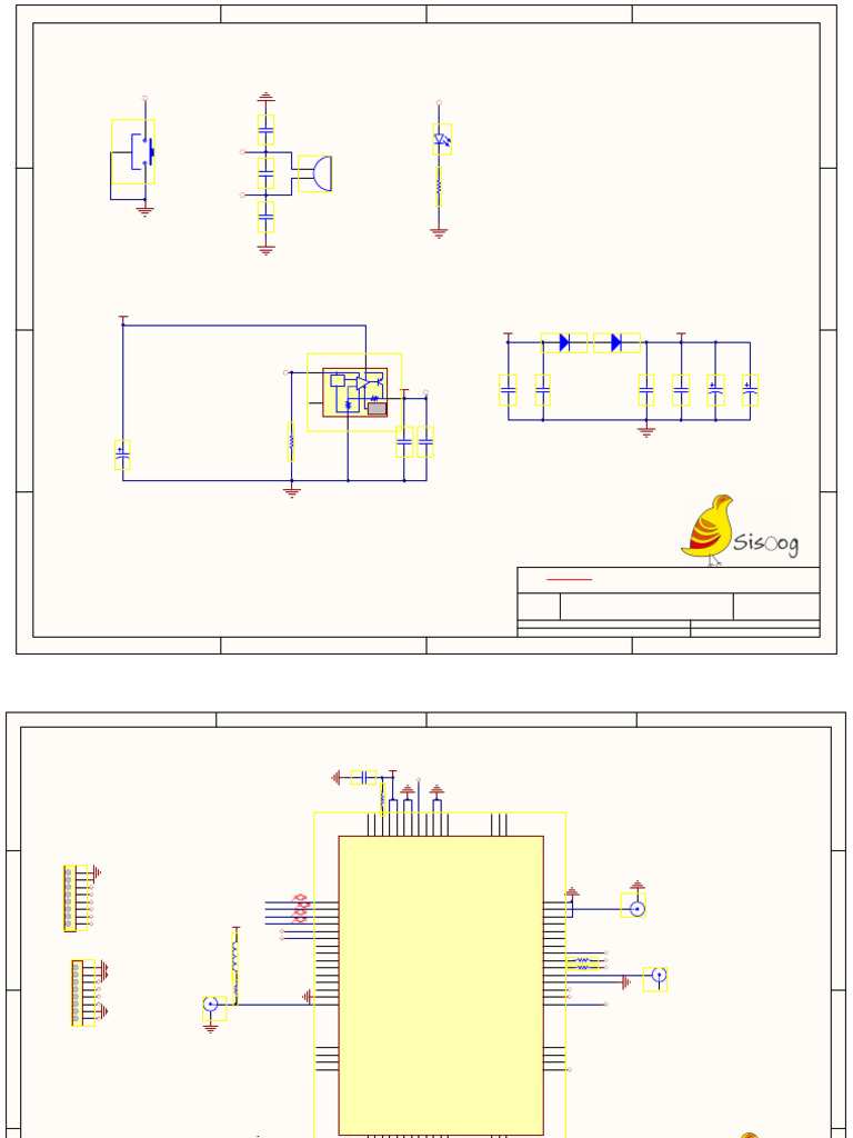 Microcontroller Circuit Design Document | PDF