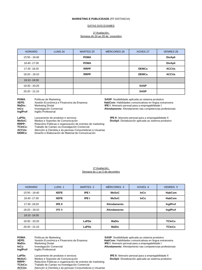 Exames Distancia Marketing E Publicidade Curso 25 26 0 Pdf 