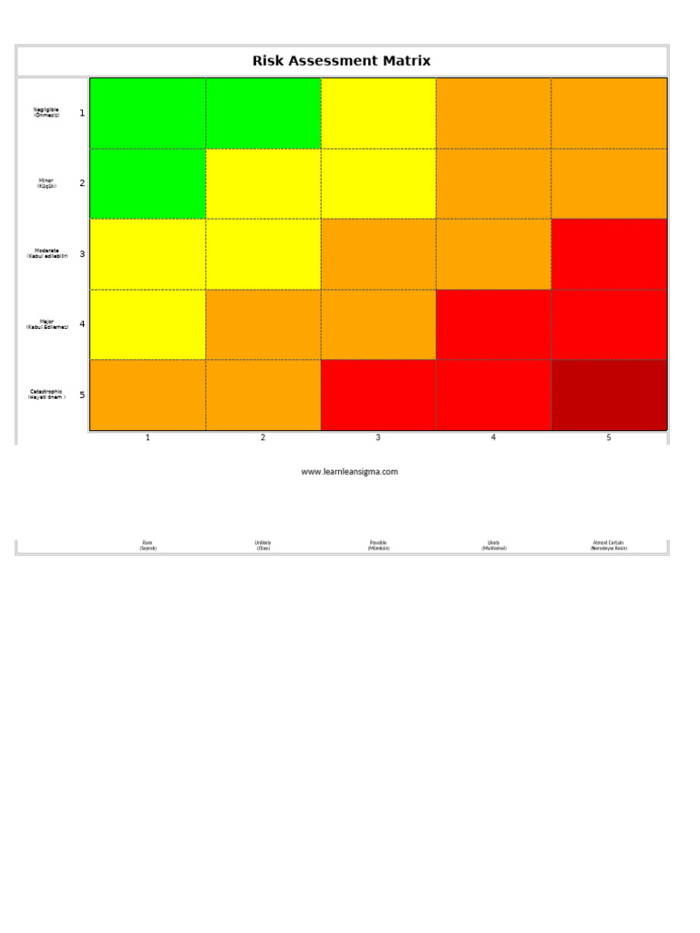 05-Risk Assessment Matrix | PDF