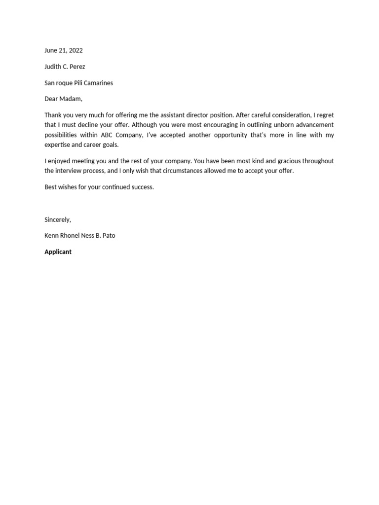 Refusal | PDF