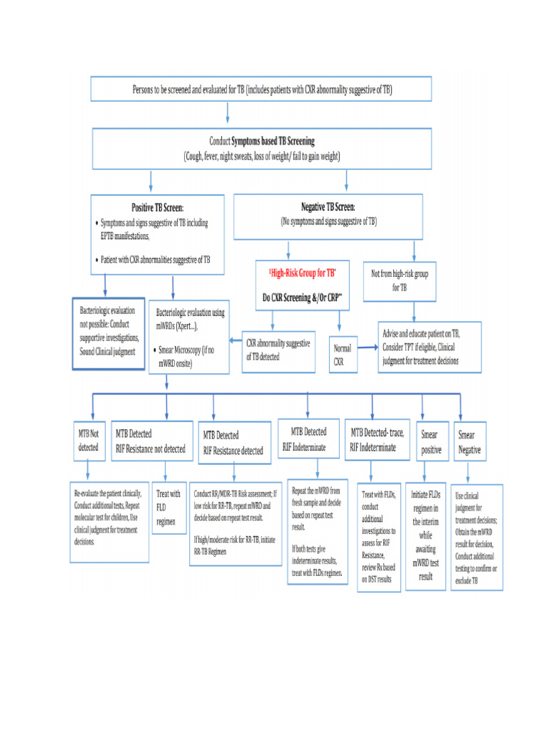 TLXIcGG4t8uEP11D-National TB Diagnostic Algorithms PDF | PDF