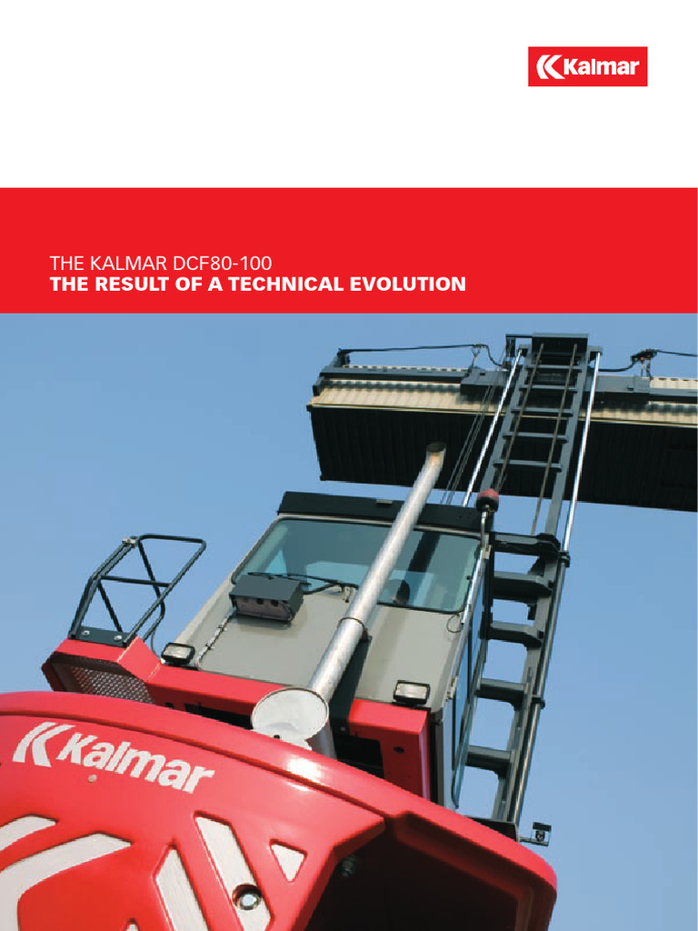 Kalmar DCF80-100: Advanced Container Handler | PDF | Reliability ...
