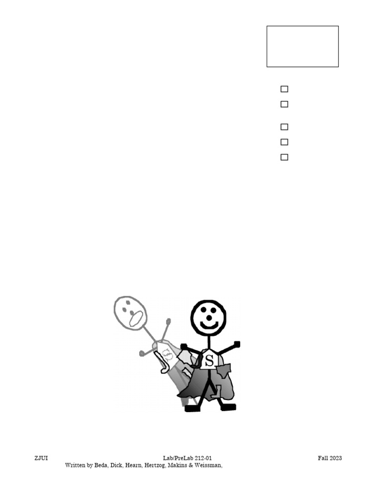 Electrostatics Lab Guide for Physics 212-1 | PDF | Electric Charge ...