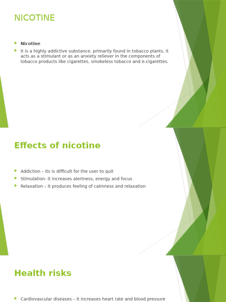 Understanding Nicotine and NRT Options | PDF | Nicotine | Smoking