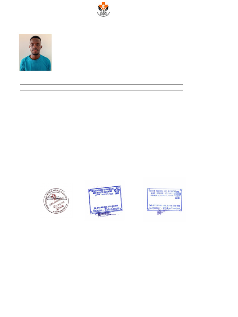 HND6 Student Permanent Lecture Card | PDF
