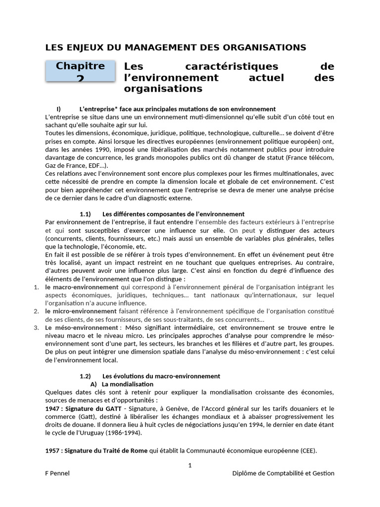 Enjeux du Management des Organisations | PDF | Internet | Internet et Web
