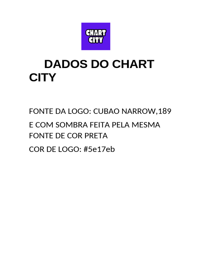 Dados Do Chart City | PDF