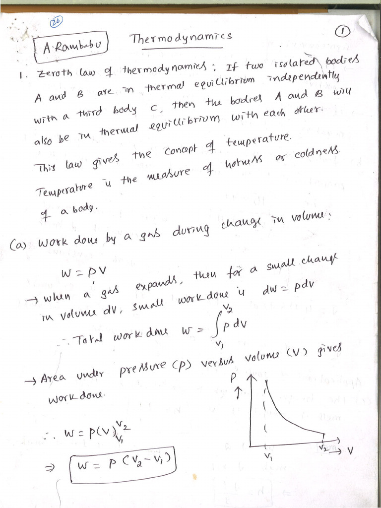 Thermodynamics | PDF