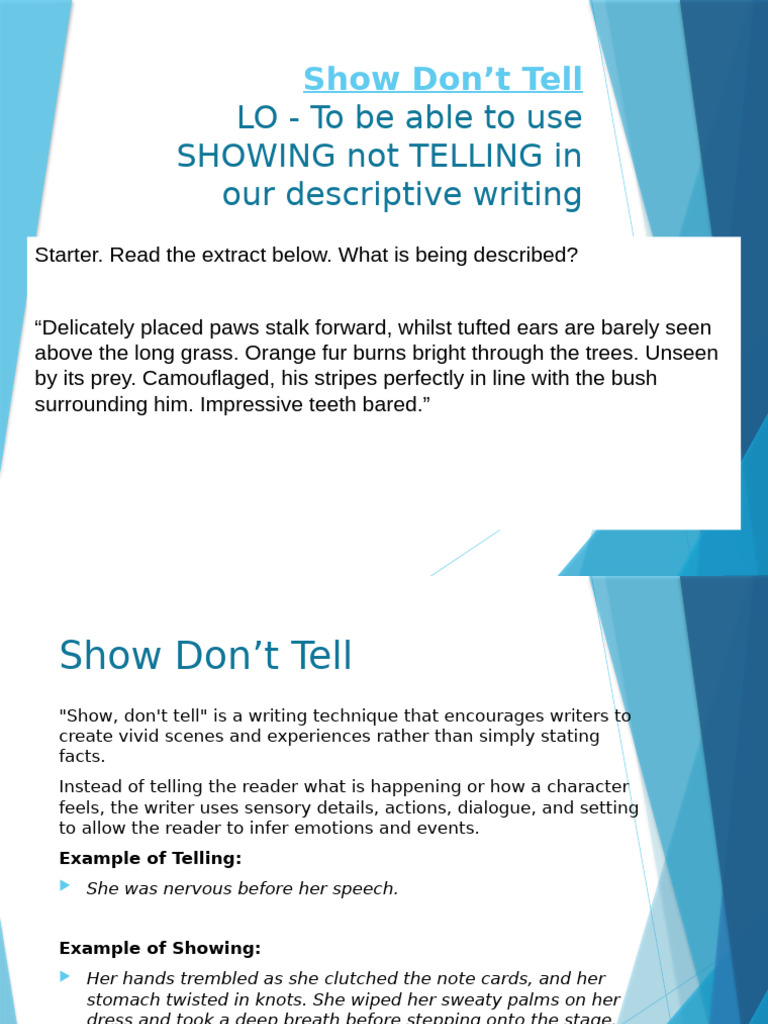 Mastering Descriptive Writing Techniques | PDF
