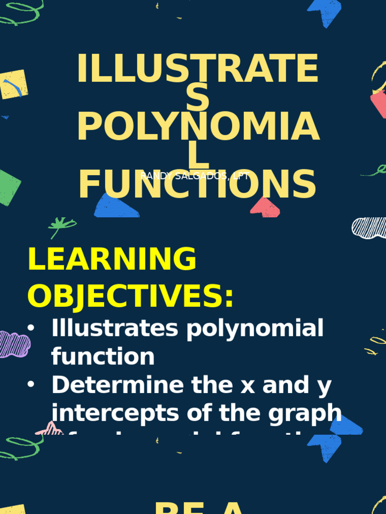 Understanding Polynomial Functions | PDF | Polynomial | Function ...