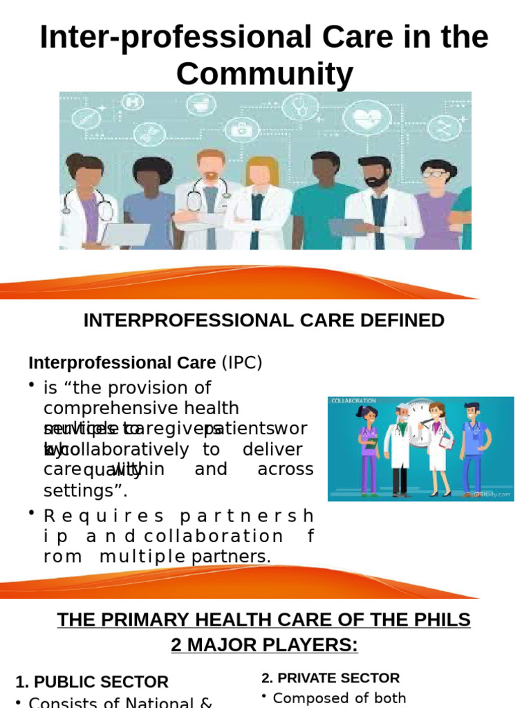 Interprofessional Community Health Care | PDF | Wash | Health Care
