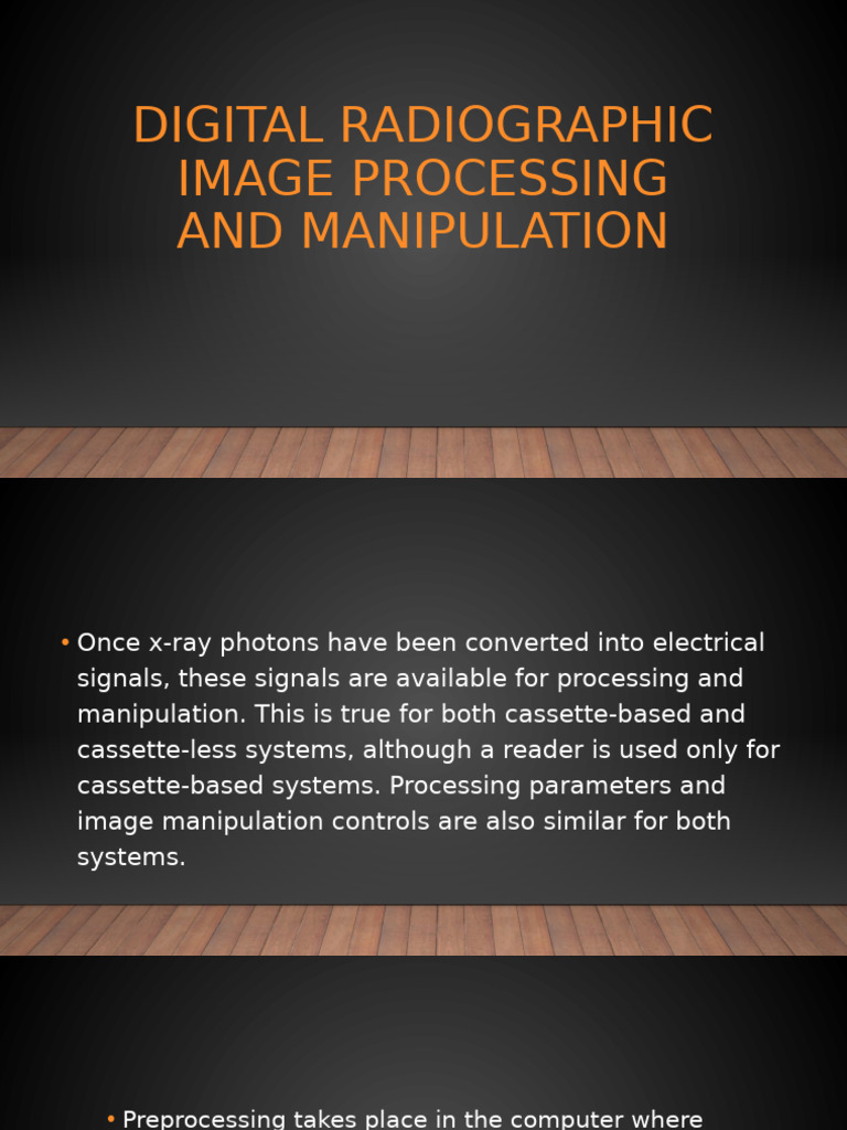 Digital Radiography Processing Techniques | PDF | Contrast (Vision ...
