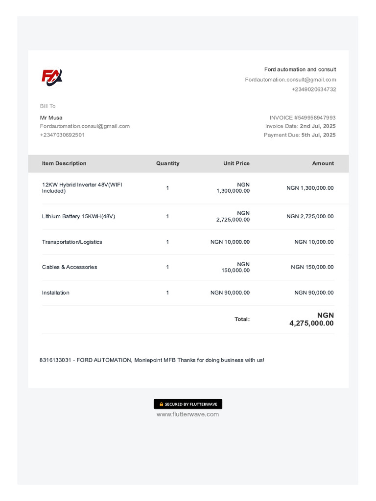 Invoice 549958947993 1751473077749 PDF | PDF
