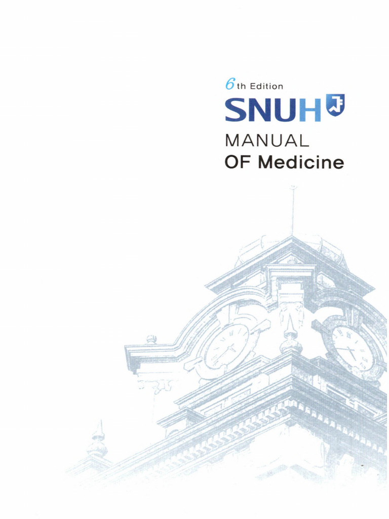 Snuh Manual of Medicine | PDF