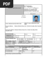 Pakistani CV Format Template | PDF
