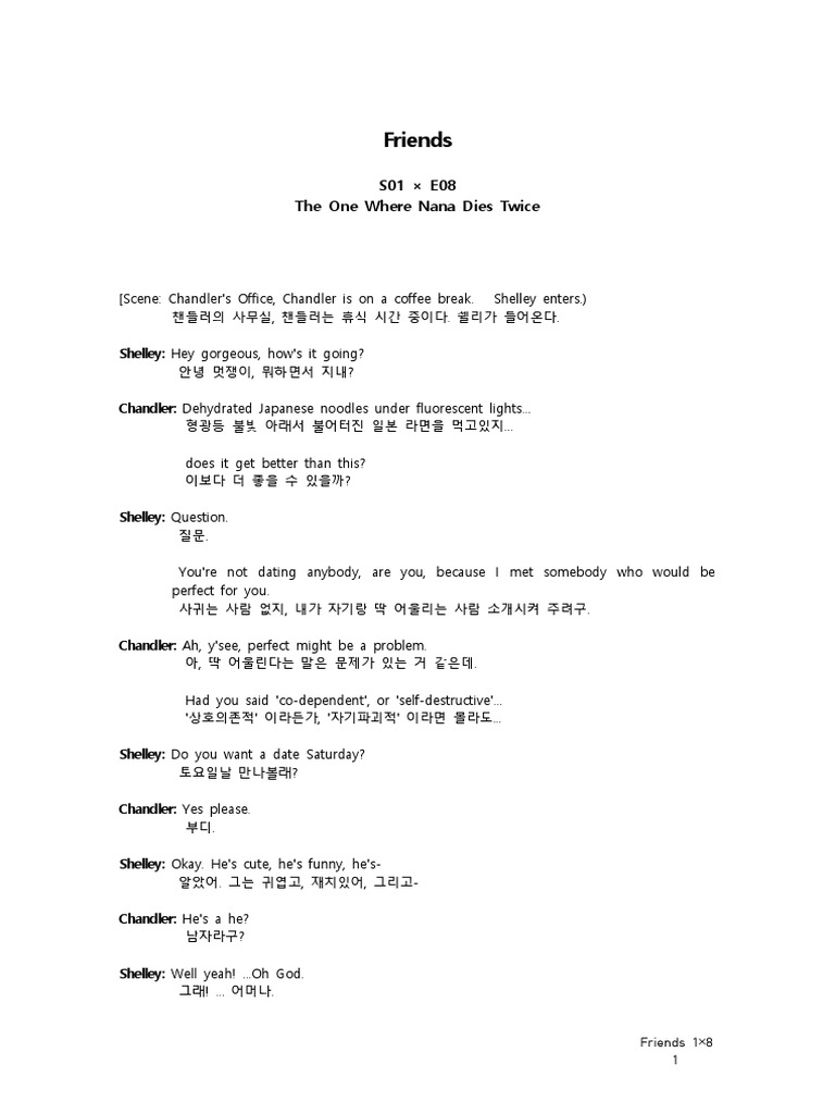 Friends 1.8 | PDF