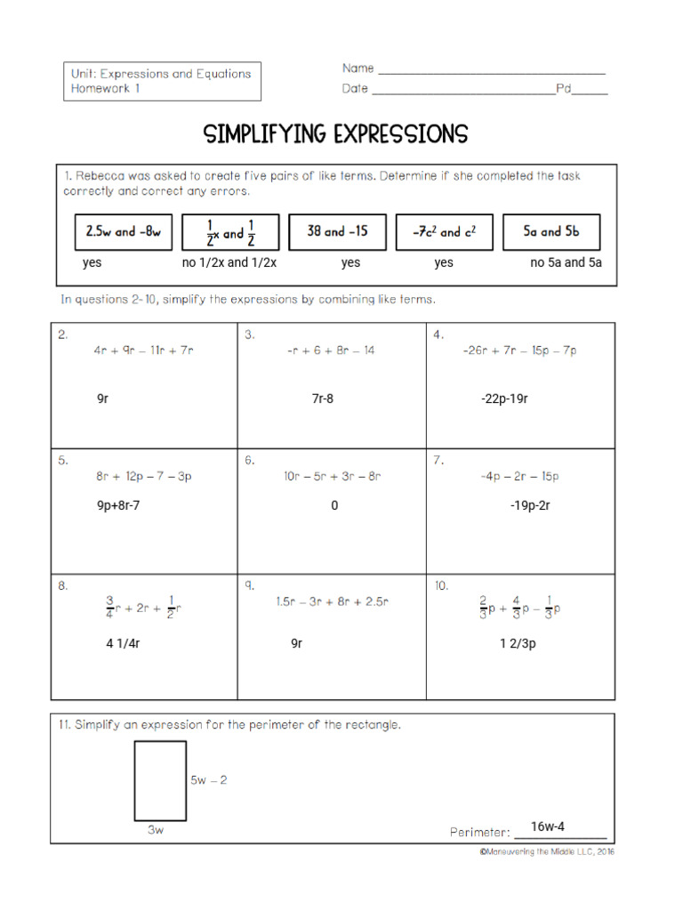 Mathematical Expressions and Equations | PDF