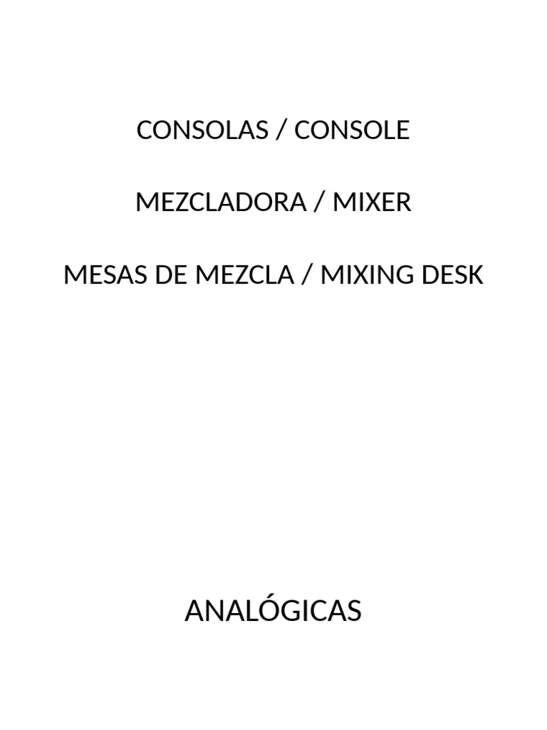 CONSOLAS | PDF