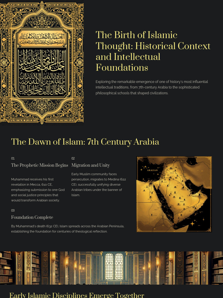 Origins of Islamic Thought and Philosophy | PDF | Sufism | Islamic ...