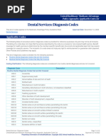 Dental Caries and CDT/ICD Codes | PDF | Dental Implant | Dentures