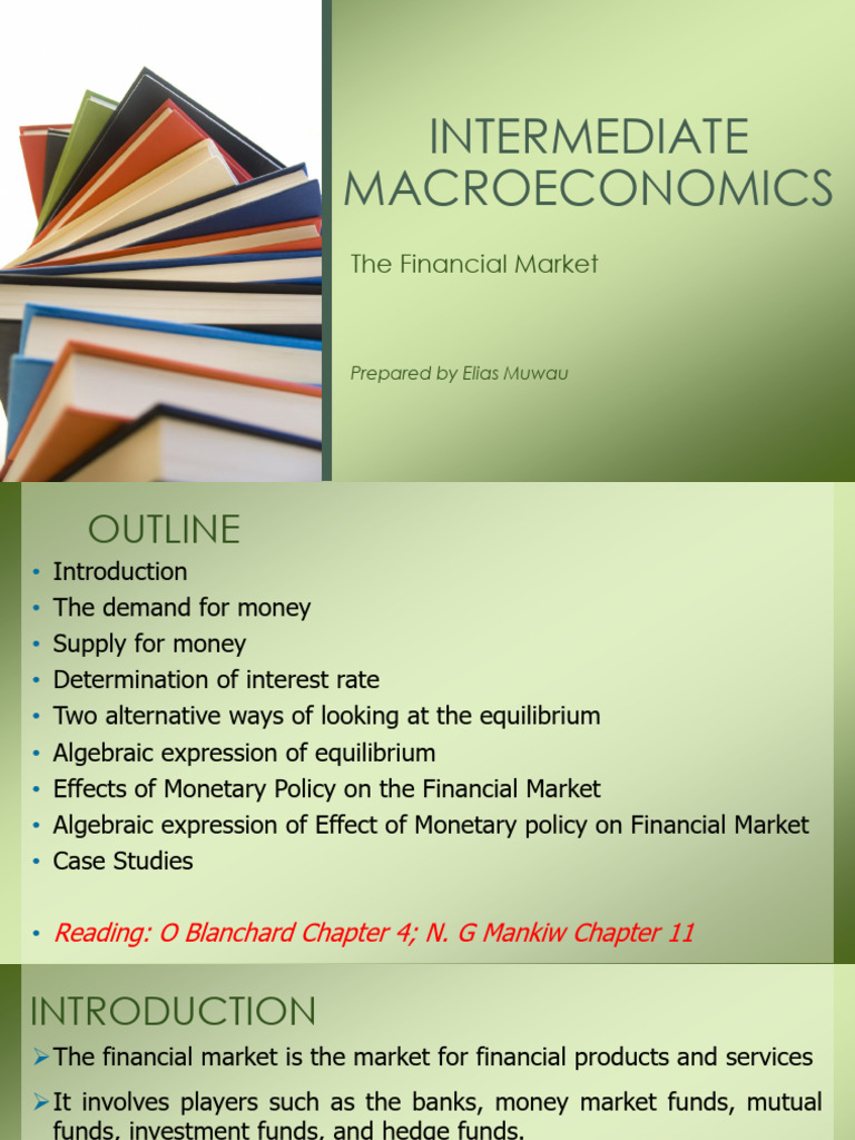 Financial Market Dynamics in Macroeconomics | PDF | Economic ...