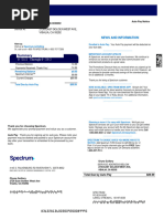 Spectrum Bill | PDF | Payments | Service Industries
