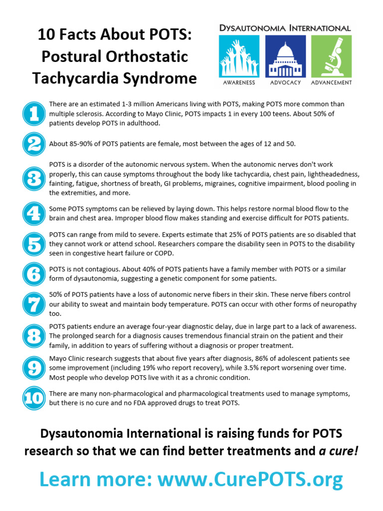 10 Facts About POTS | PDF
