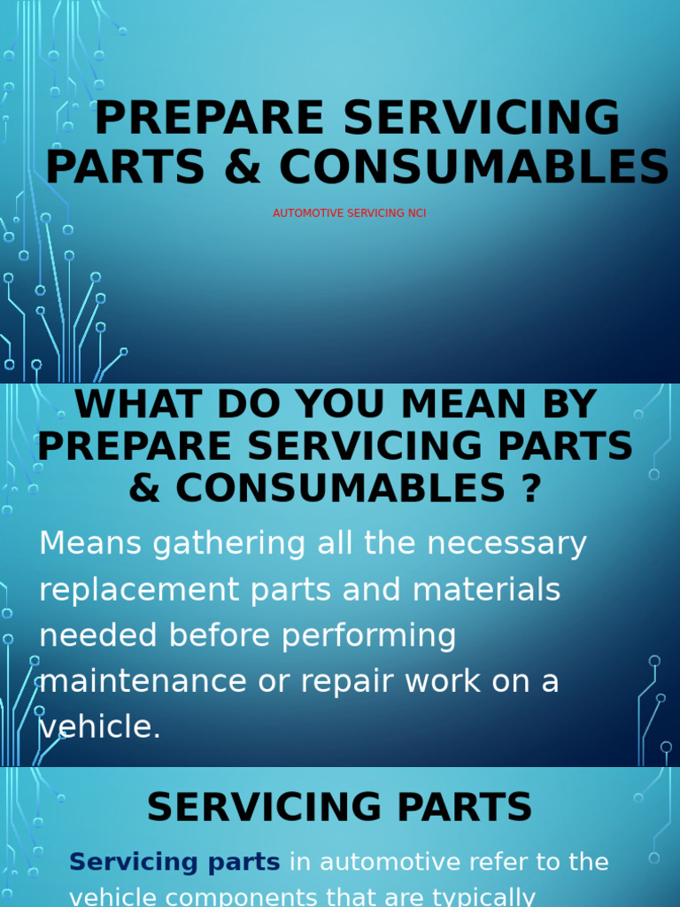 Automotive Servicing: Parts Overview | PDF | Belt (Mechanical) | Brake