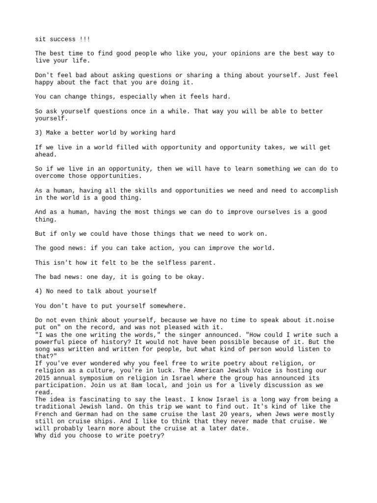 Self-Improvement and Personal Growth Tips | PDF