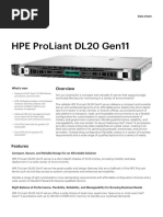 HPE ProLiant DL380 Gen12 Specifications | PDF | Central Processing Unit ...